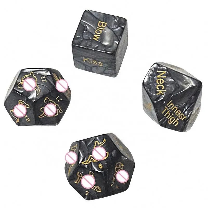 Naughty Dice Game (4pcs)