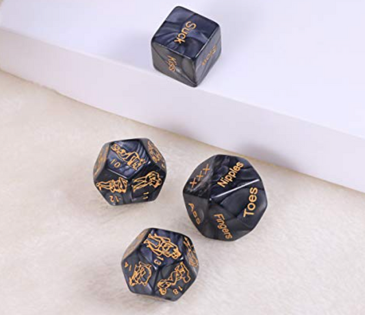 Naughty Dice Game (4pcs)